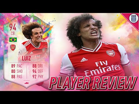 94 SUMMER HEAT DAVID LUIZ PLAYER REVIEW! SBC PLAYER – FIFA 20 ULTIMATE TEAM