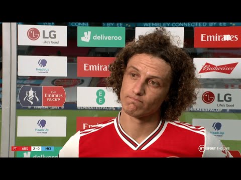 "A lot of criticsm on me, but I survived!" David Luiz reacts to Arsenal 2-0 City | Emirates FA Cup