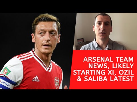 Arsenal team news, predicted XI vs Watford, Ozil and Guendouzi latest, Saliba starts training