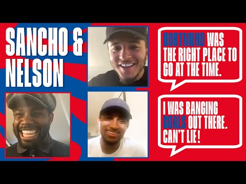 England Debuts, Dortmund Drive and Who Has The Better Drip? | Sancho & Nelson | Micah Phones Ep 2