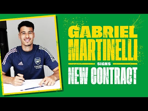 ??Gabriel Martinelli signs new contract! | Full Interview