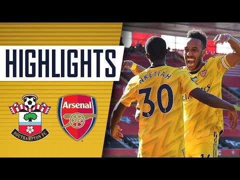 HIGHLIGHTS | Southampton 0-2 Arsenal | Premier League | June 25, 2020