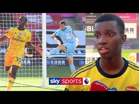 "I could smell the uncertainty from the goalkeeper!" | Nketiah on scoring after McCarthy's blunder