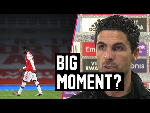 "I'm Disappointed" – Mikel Arteta on Eddie Nketiah's Red Card | Astro SuperSport