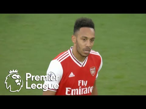 Pierre-Emerick Aubameyang fires Arsenal in front of Everton | Premier League | NBC Sports