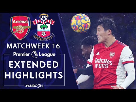 Arsenal v. Southampton | PREMIER LEAGUE HIGHLIGHTS | 12/11/2021 | NBC Sports