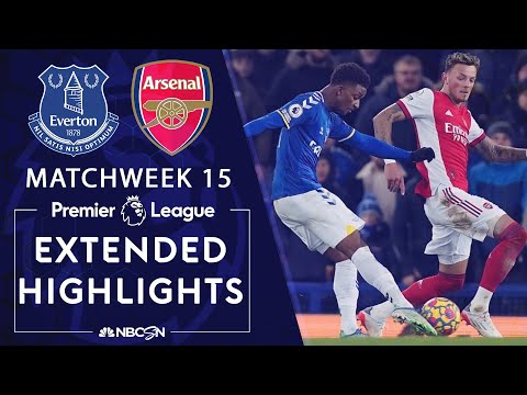 Everton v. Arsenal | PREMIER LEAGUE HIGHLIGHTS | 12/6/2021 | NBC Sports