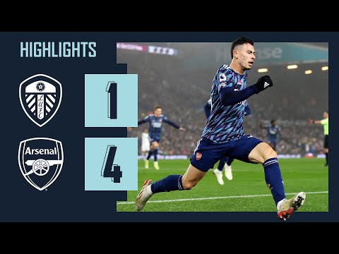 HIGHLIGHTS | Leeds vs Arsenal (1-4) | Premier League | Martinelli, Saka, Smith Rowe